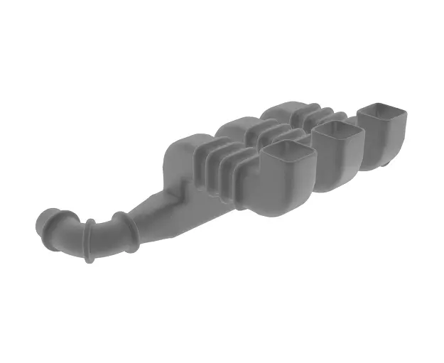 HVAC Duct Low-poly 3D model_0