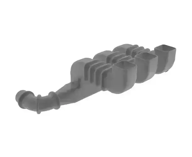 HVAC Duct Low-poly 3D model