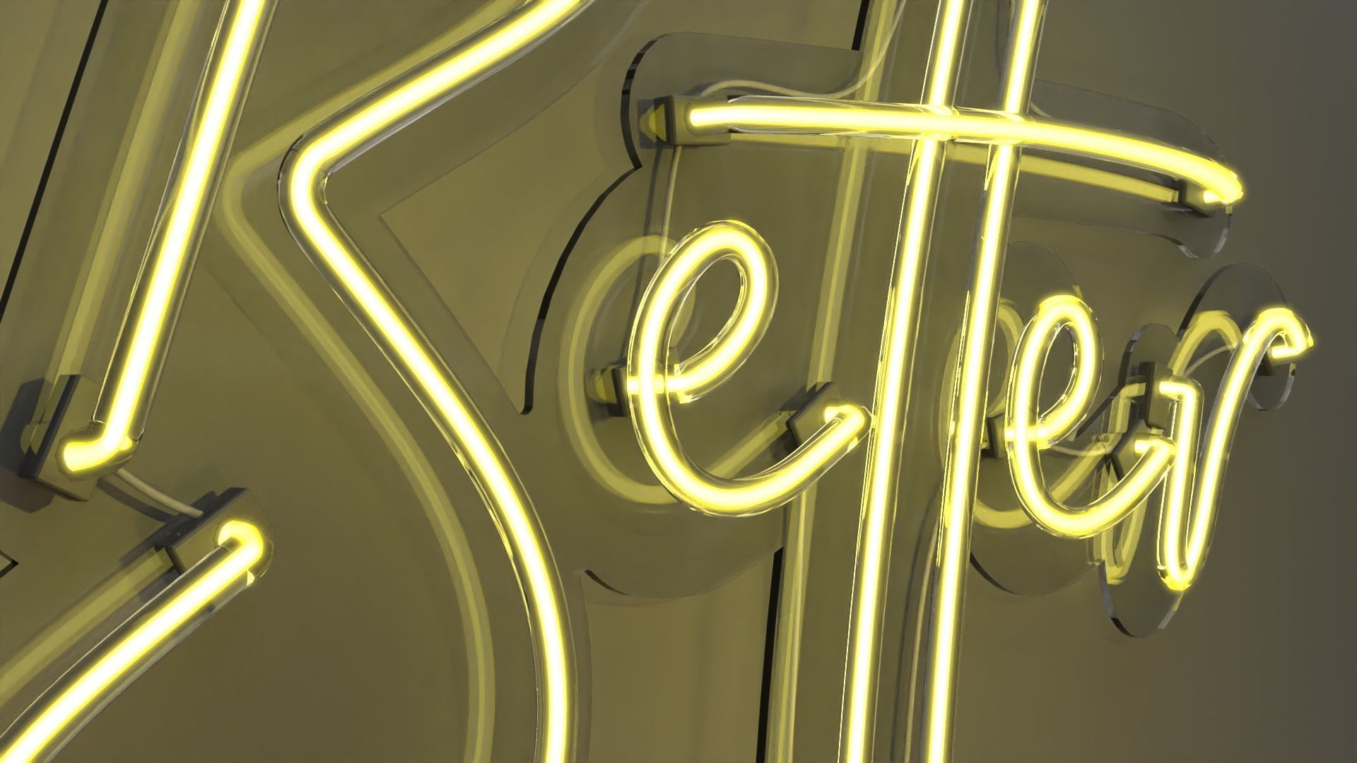 Better Together - Neon Sign 3D model_1