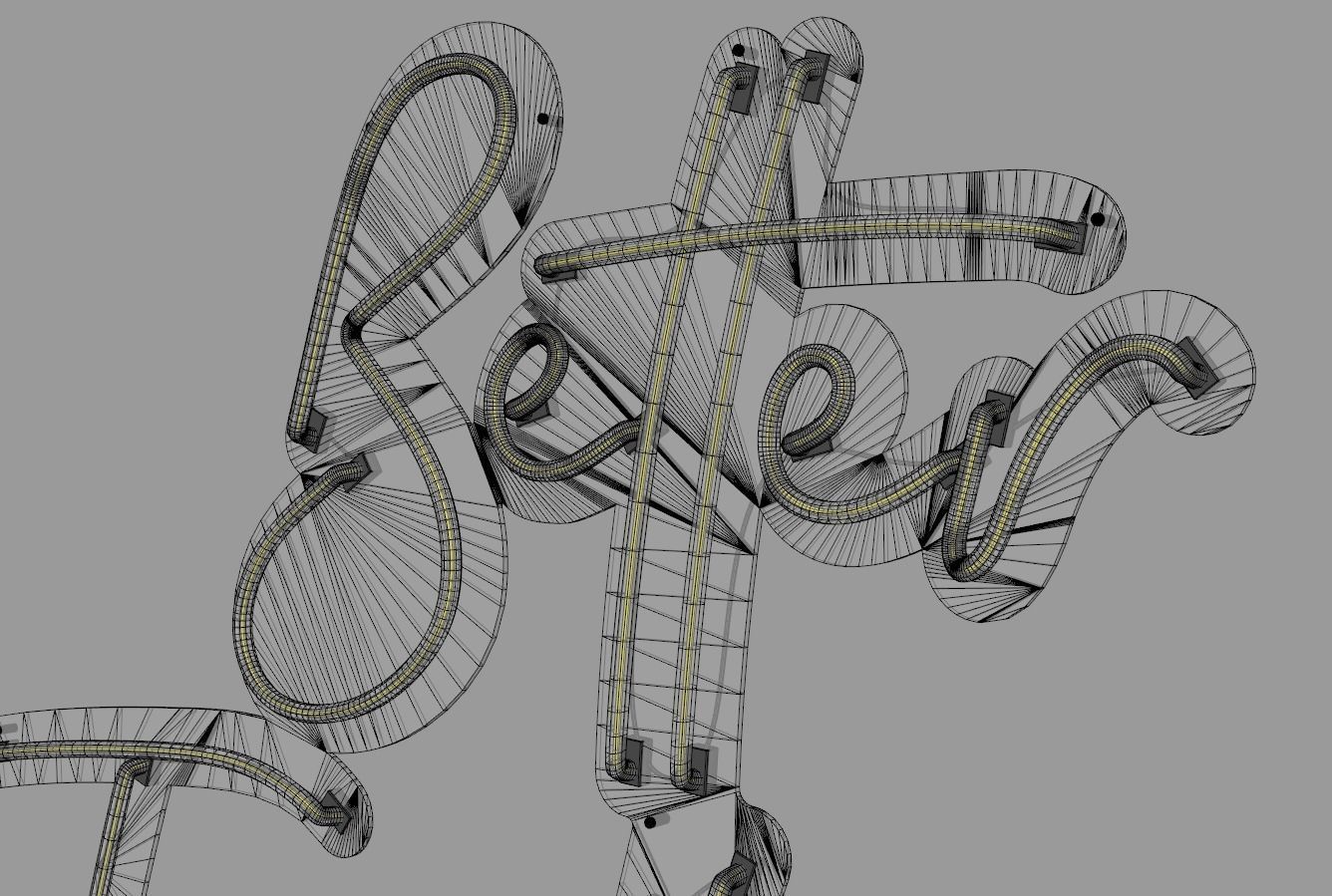 Better Together - Neon Sign 3D model_10