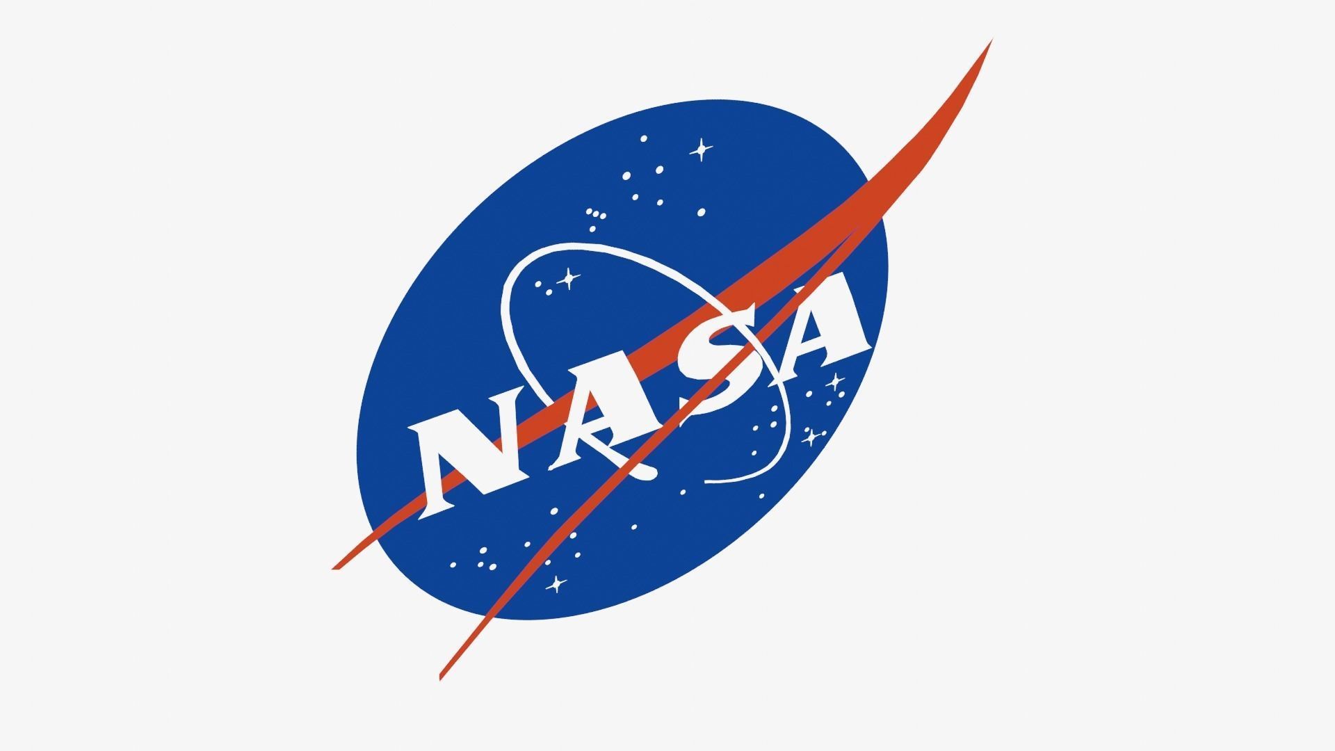 NASA Logo 3D Free low-poly 3D model_8
