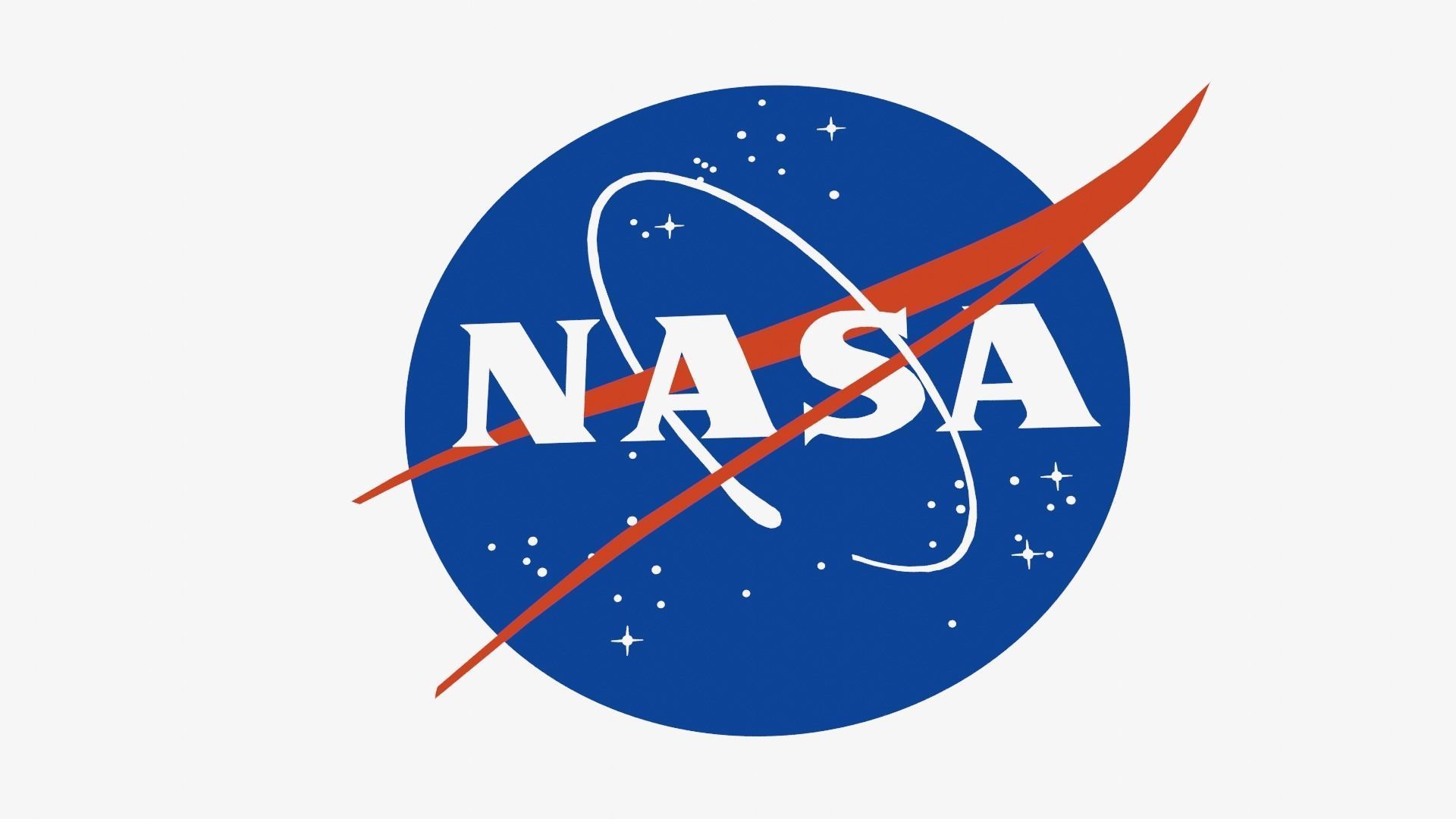 NASA Logo 3D Free low-poly 3D model_6