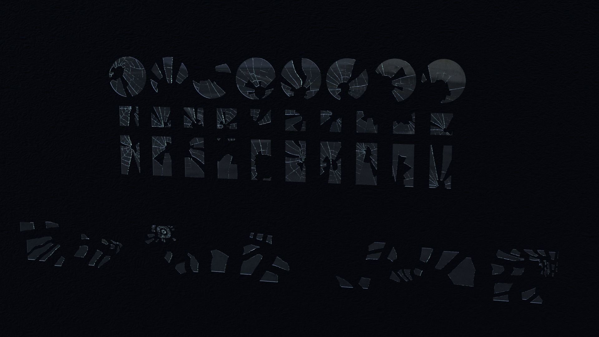 Broken Glass Asset Pack 3D model_18