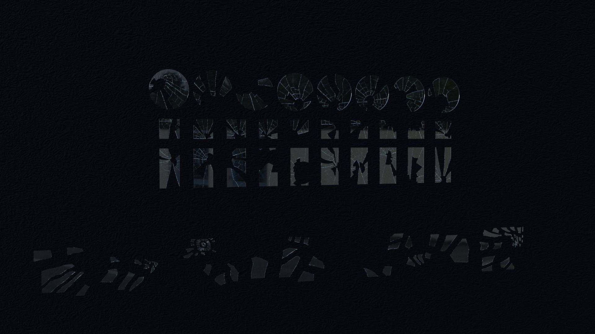 Broken Glass Asset Pack 3D model_14