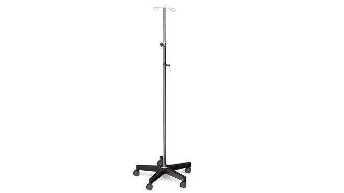 Medical Drip Stand - Free  Free low-poly 3D model