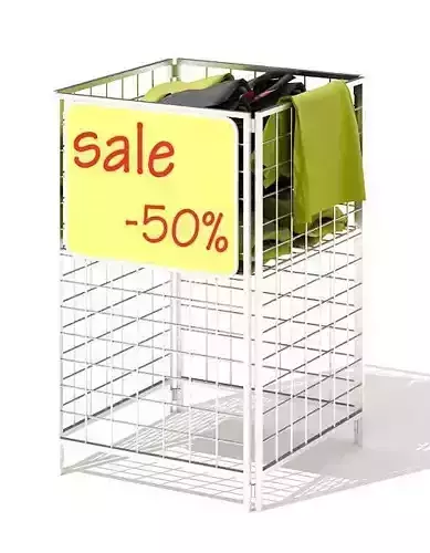 Store Sale Bin 3D model