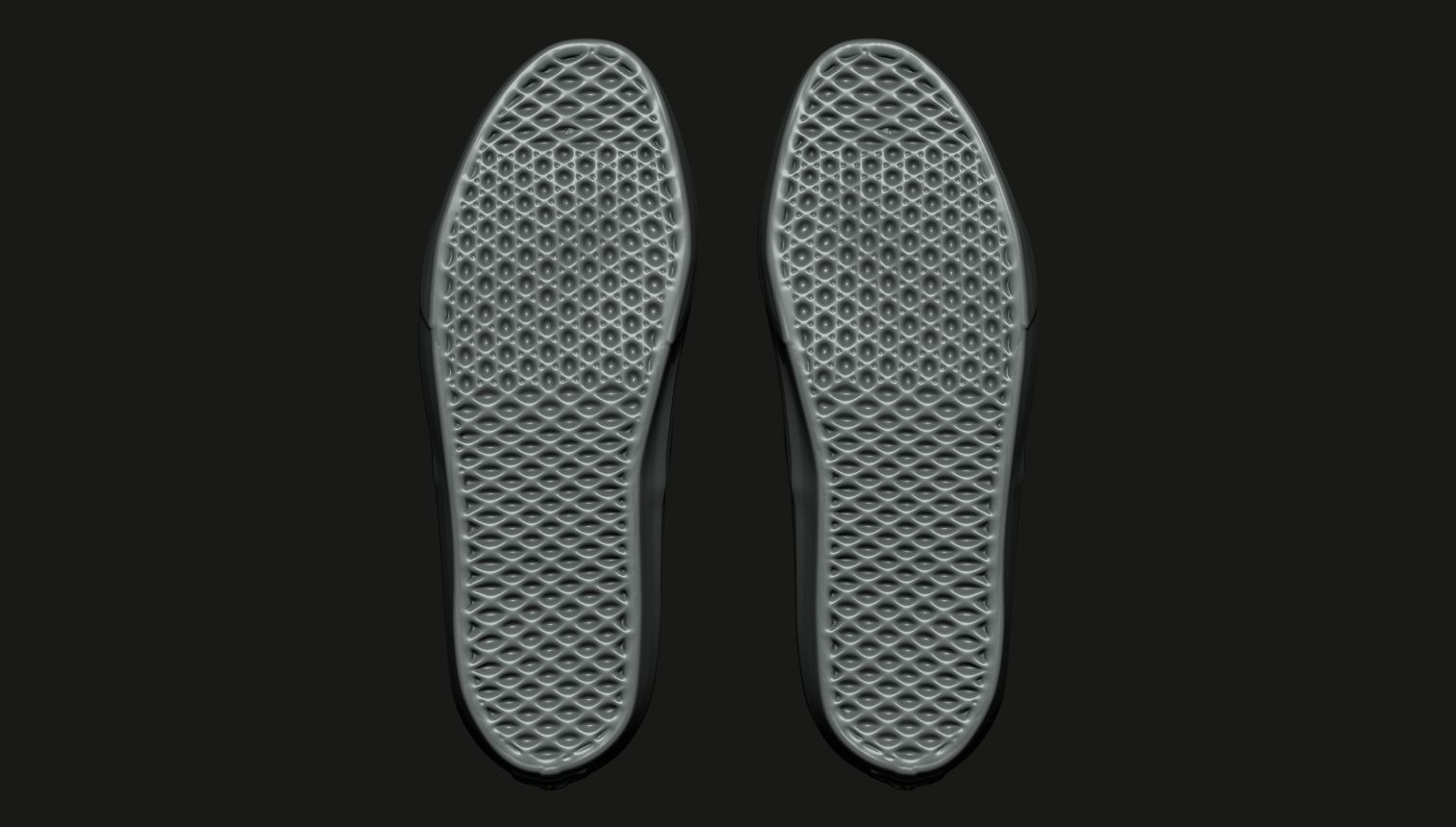 Shoe 3D PRINT STL vans authentic sneakers 3D print model_7