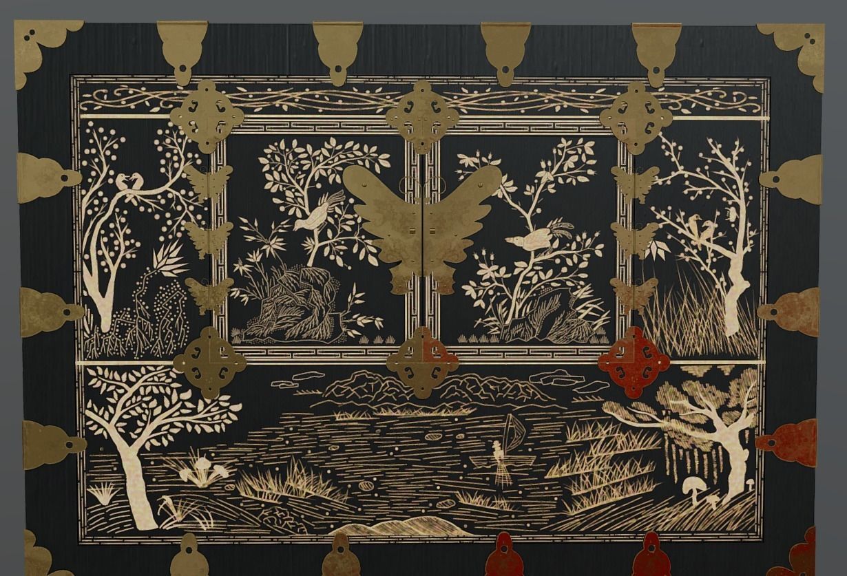 Najeonchilgi Drawer 3D model_7