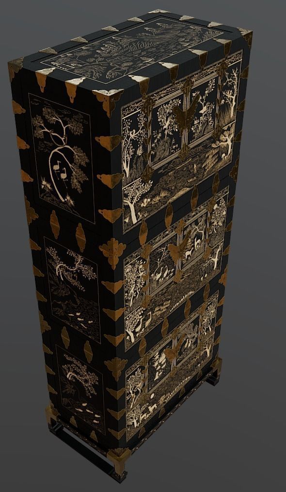 Najeonchilgi Drawer 3D model_4