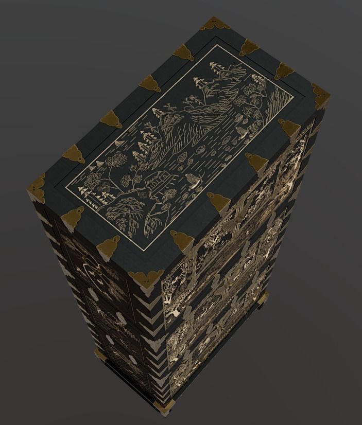 Najeonchilgi Drawer 3D model_6
