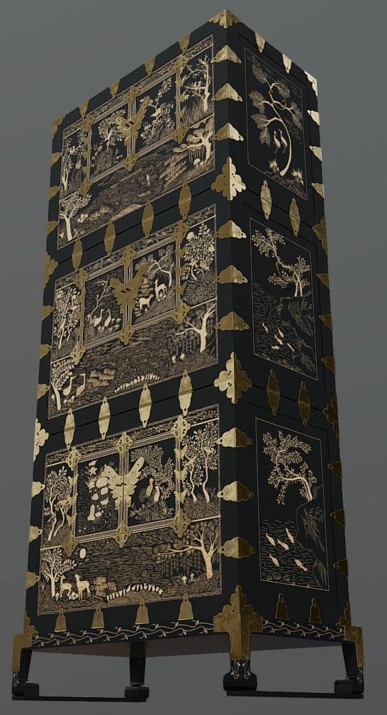 Najeonchilgi Drawer 3D model_5