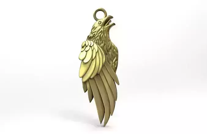 Crow pendant