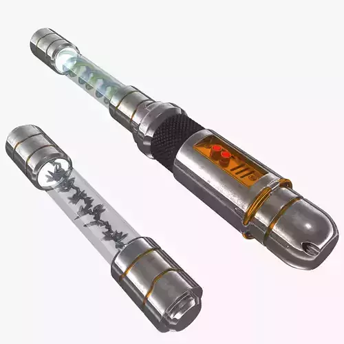 Sci-fi Energy Virus Container