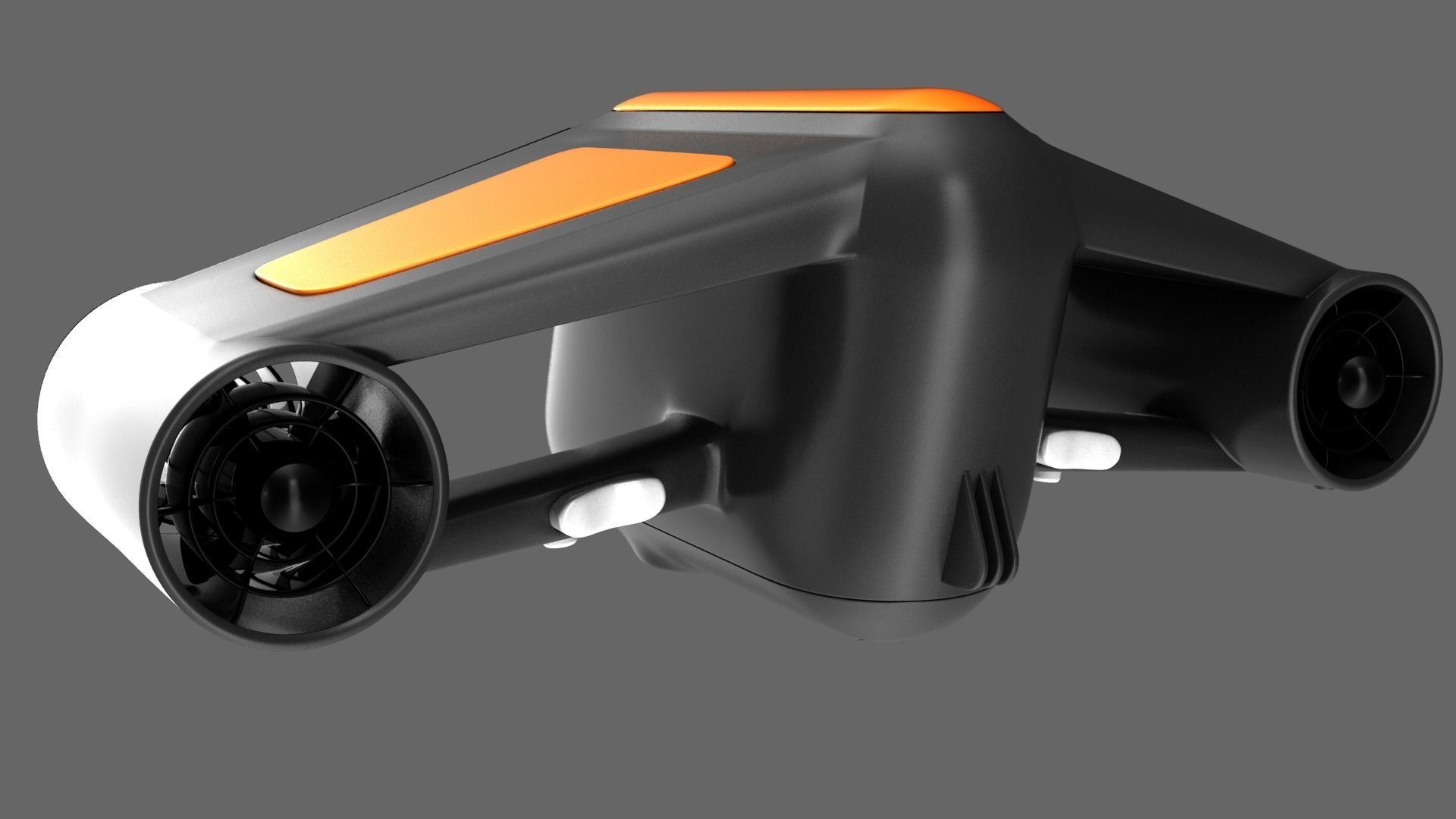 Underwater Scooter 3D model_3