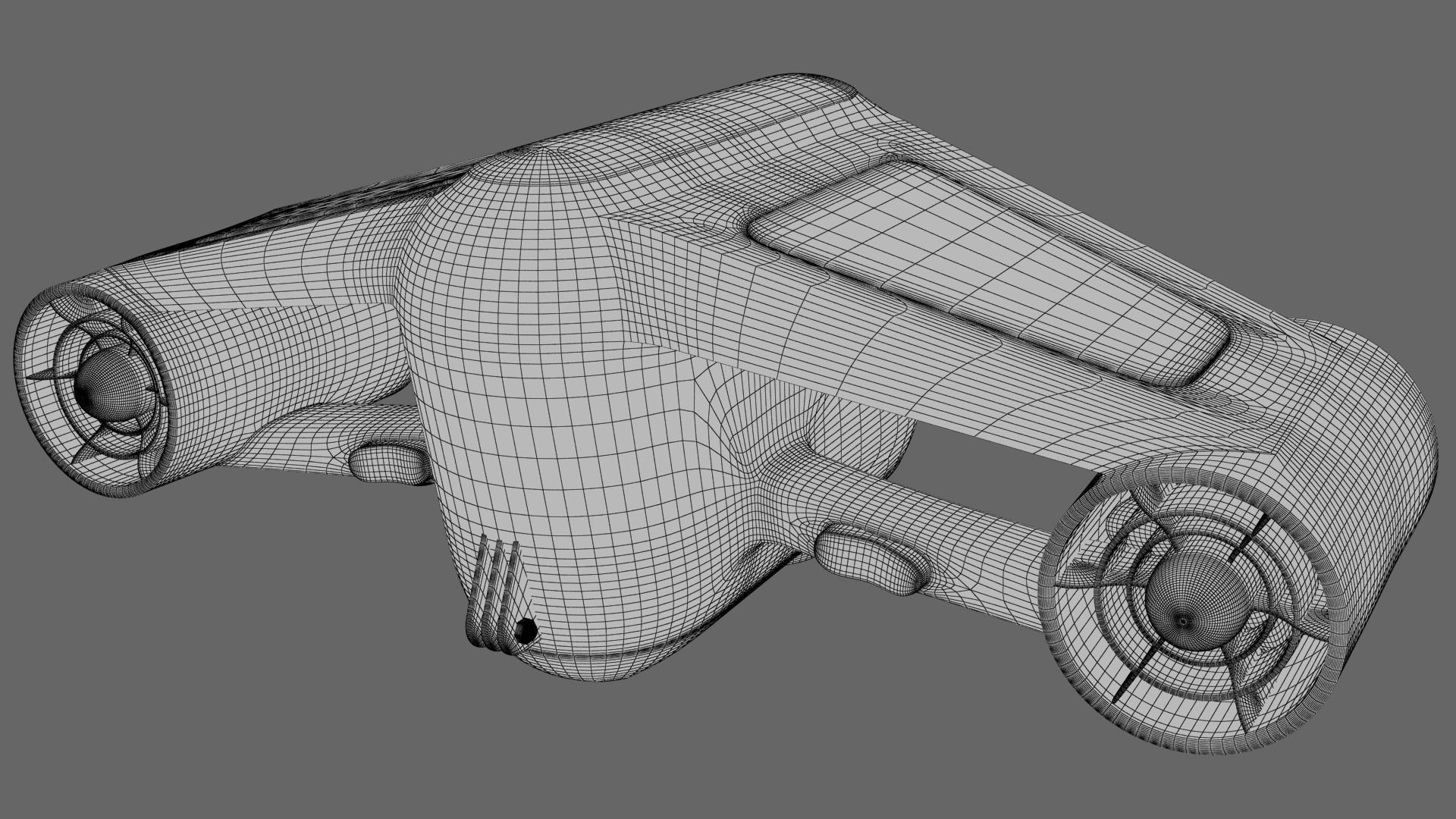 Underwater Scooter 3D model_24