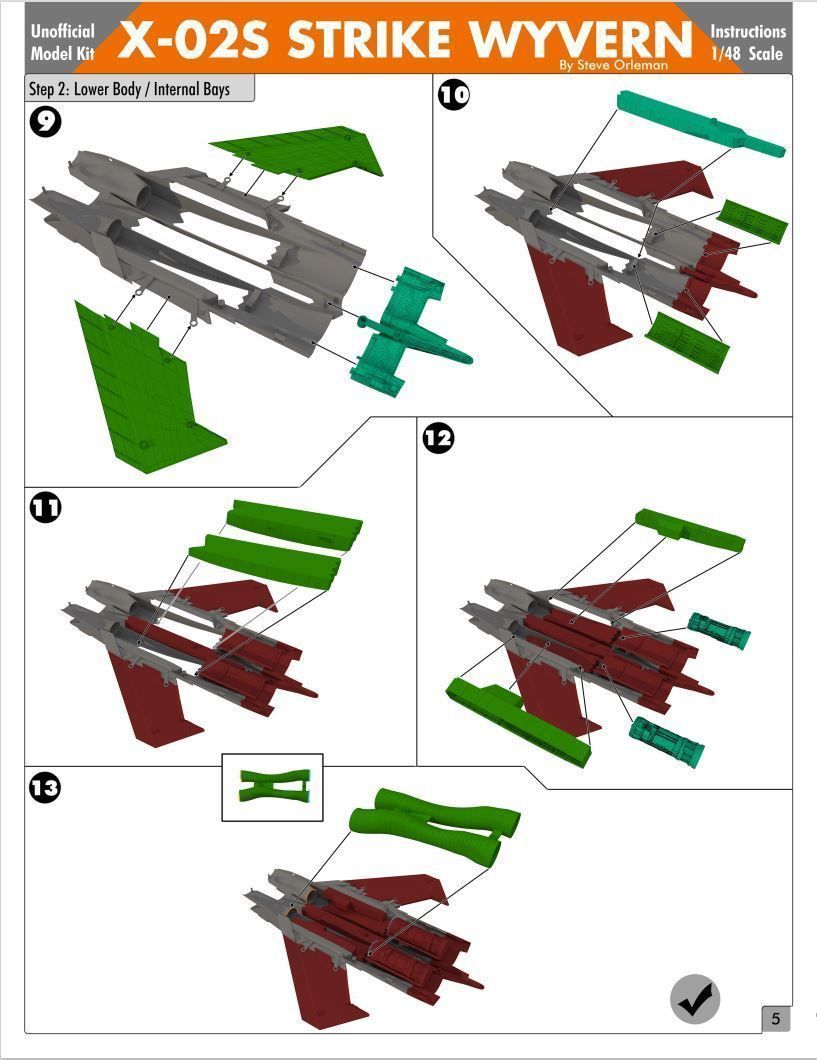 X 02S Strike Wyvern Scale Model 3D print model_27