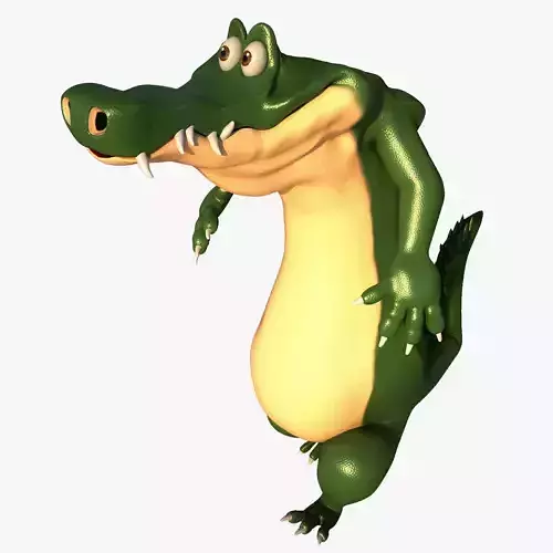 Cartoon Crocodile
