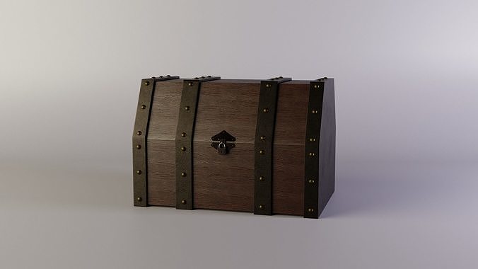 Simple Chest Free 3D model