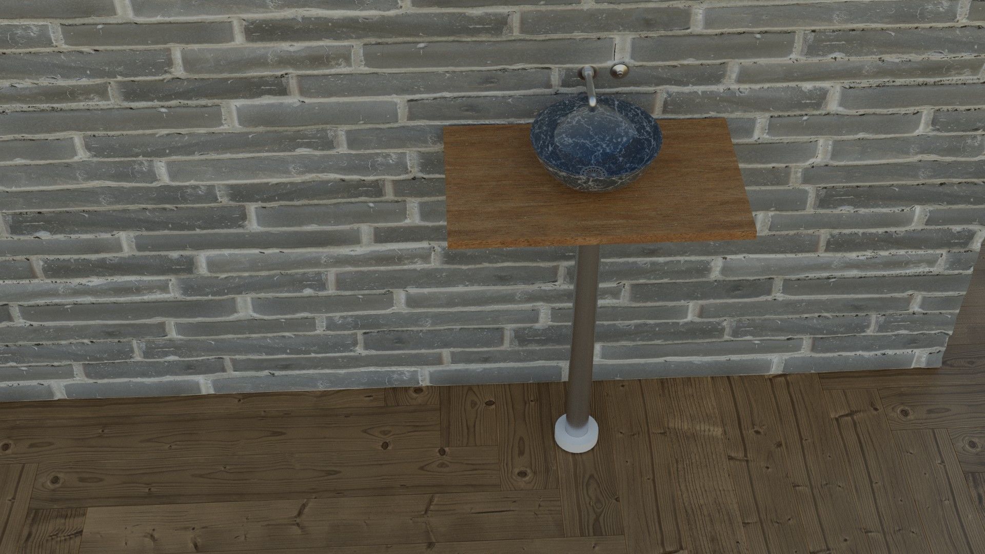 3d pack of washbasins and sinks for the interior 3D model_8