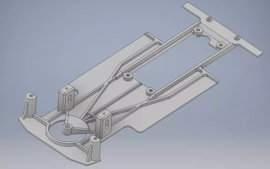 3D chassis Fly Sisu 3D print model