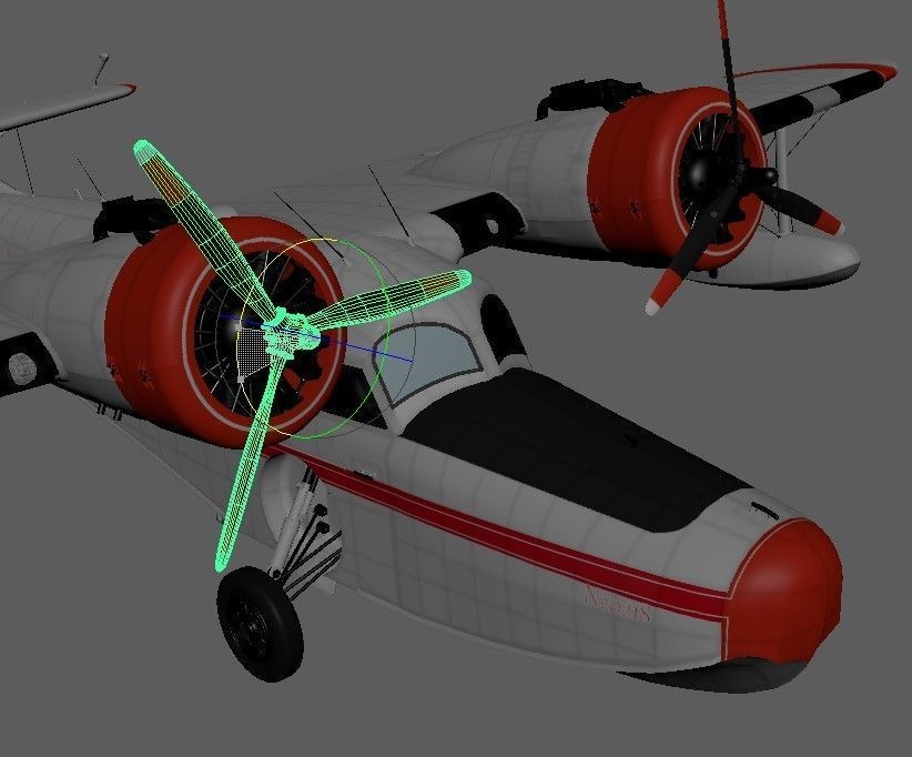 G-21 Goose 3D model_8