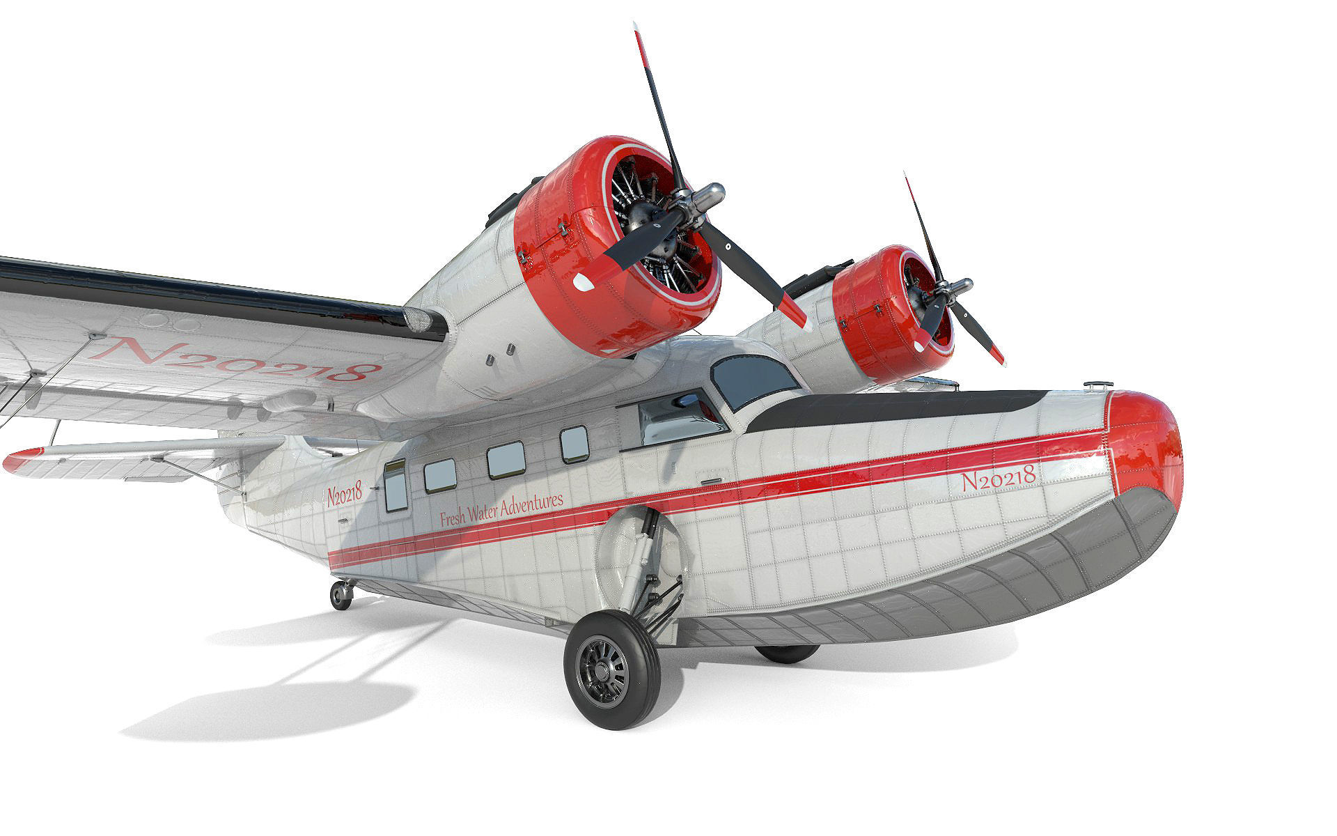 G-21 Goose 3D model_1