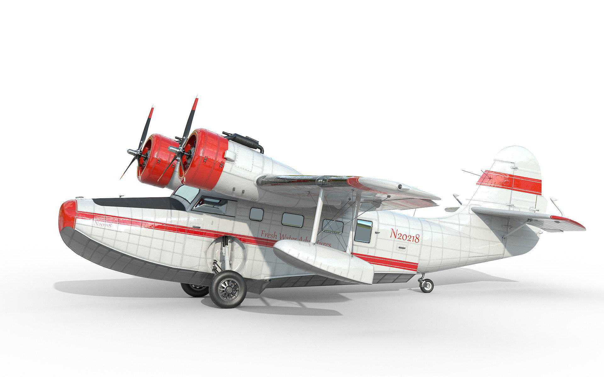 G-21 Goose 3D model_5