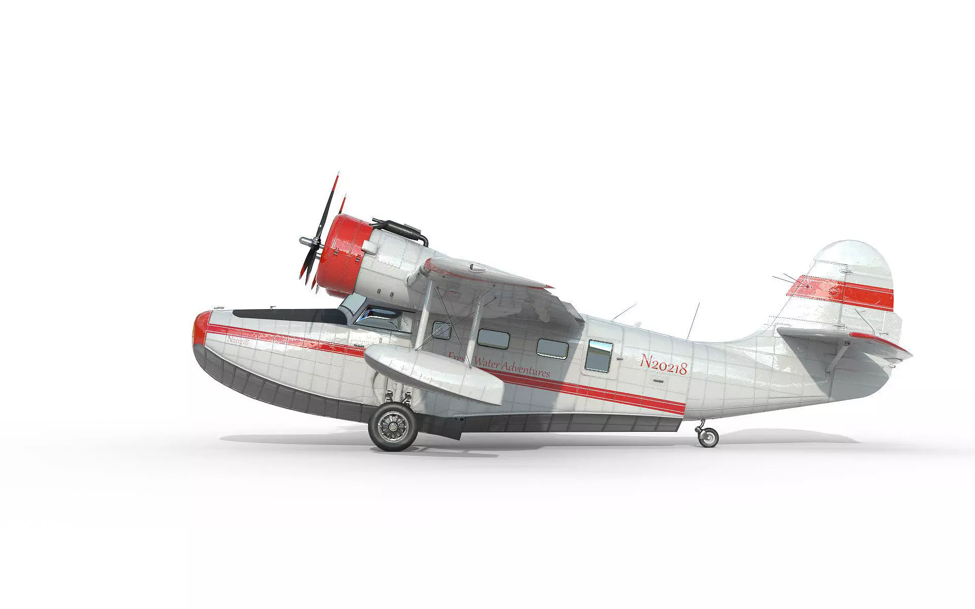 G-21 Goose 3D model_0