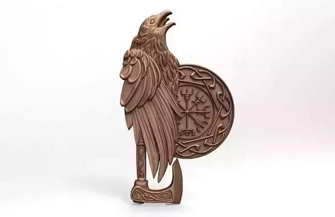 Viking crow CNC