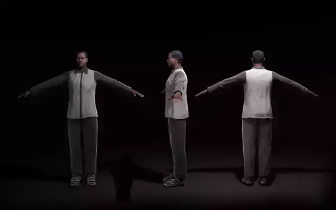 Standing Man 3D model Standing Man 3D model