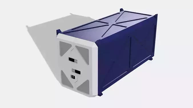 Shipping Container A  3D print model