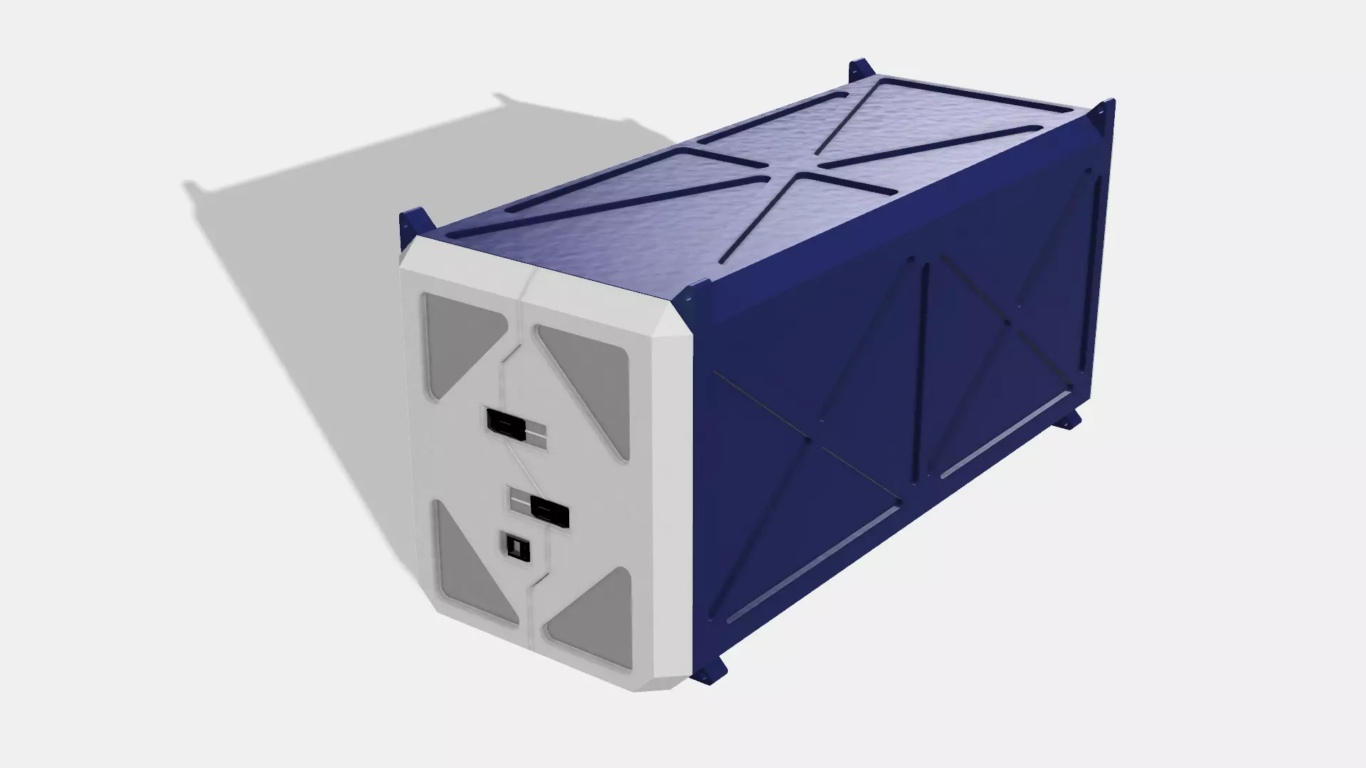 Shipping Container A 3D print model_0