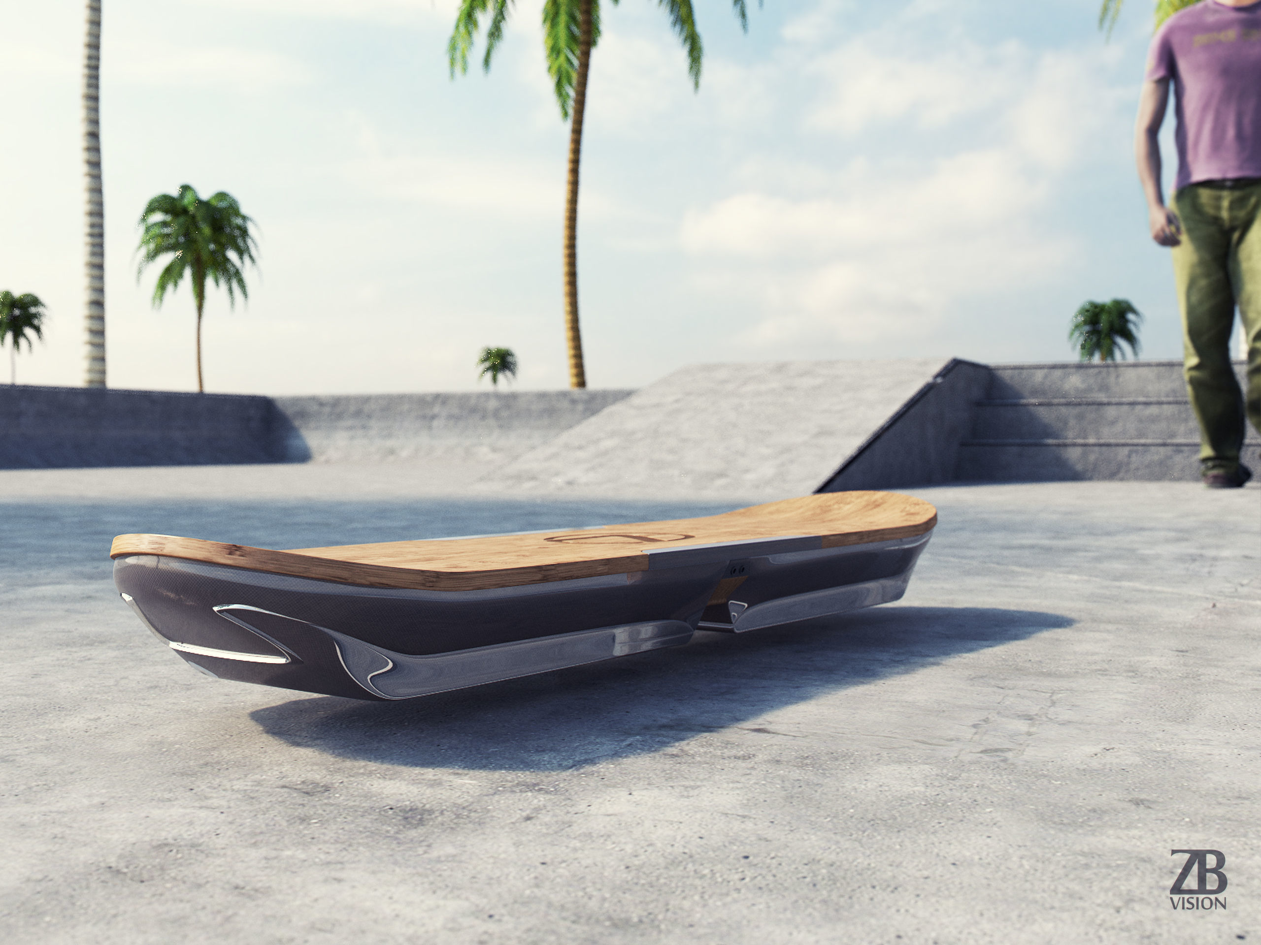 Lexus Hoverboard 3D model_4