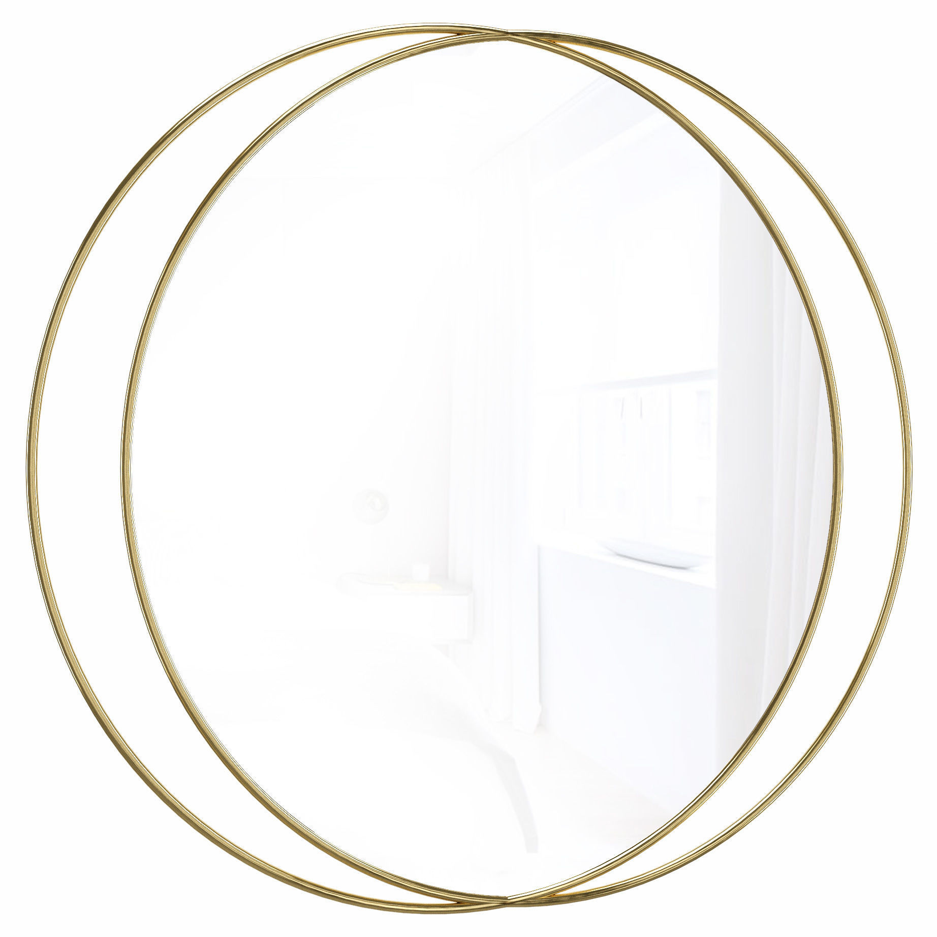 Wall mirror 14-RT-2214 3D model_1