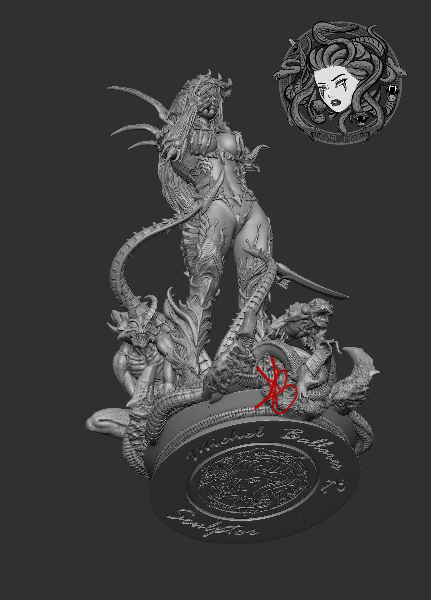 WITCHBLADE BY CREATIVE GEEK MB 3D print model_11