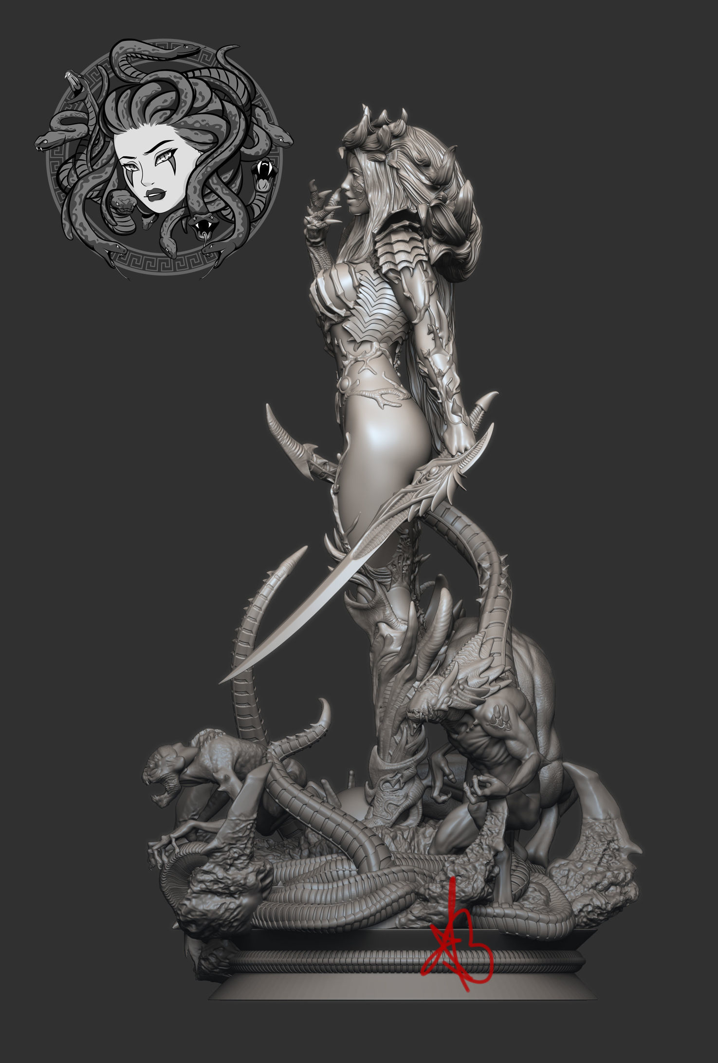 WITCHBLADE BY CREATIVE GEEK MB 3D print model_5