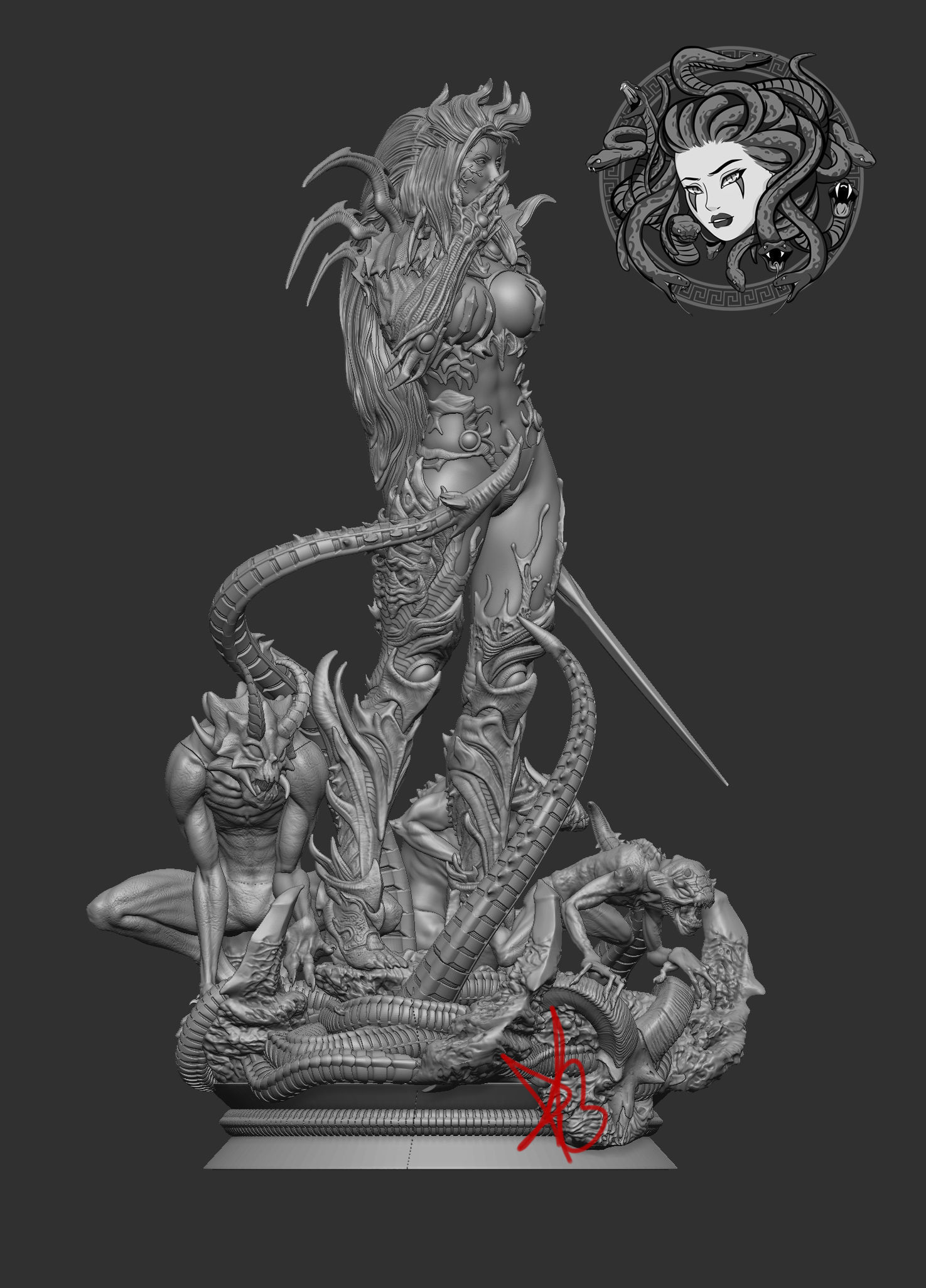 WITCHBLADE BY CREATIVE GEEK MB 3D print model_9