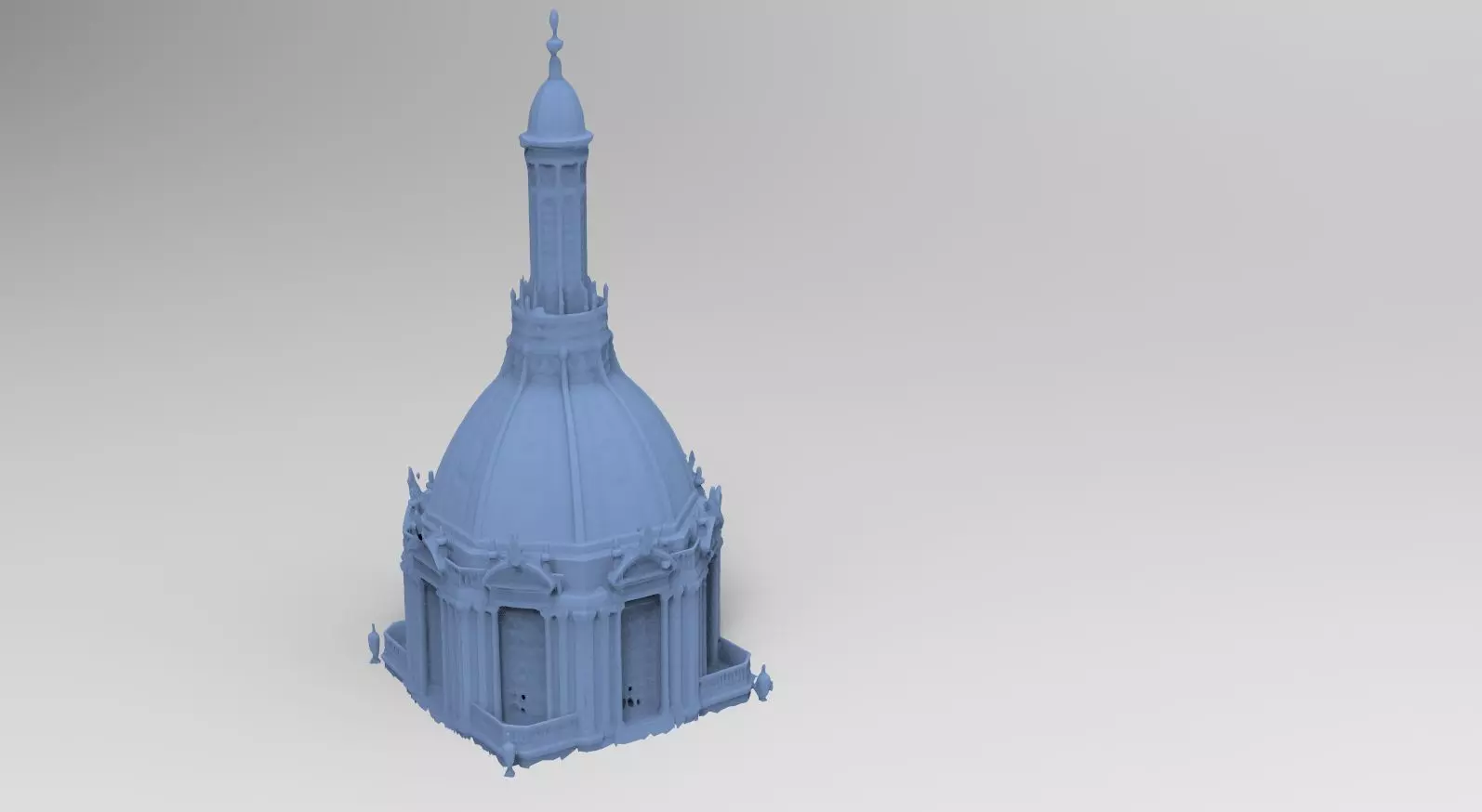 Rome tower design 3D model_0