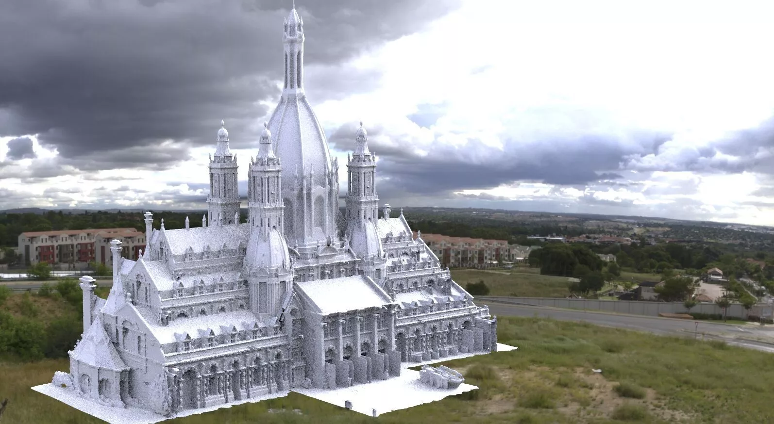 Palace eastern fantasy Exotique 1 3D model