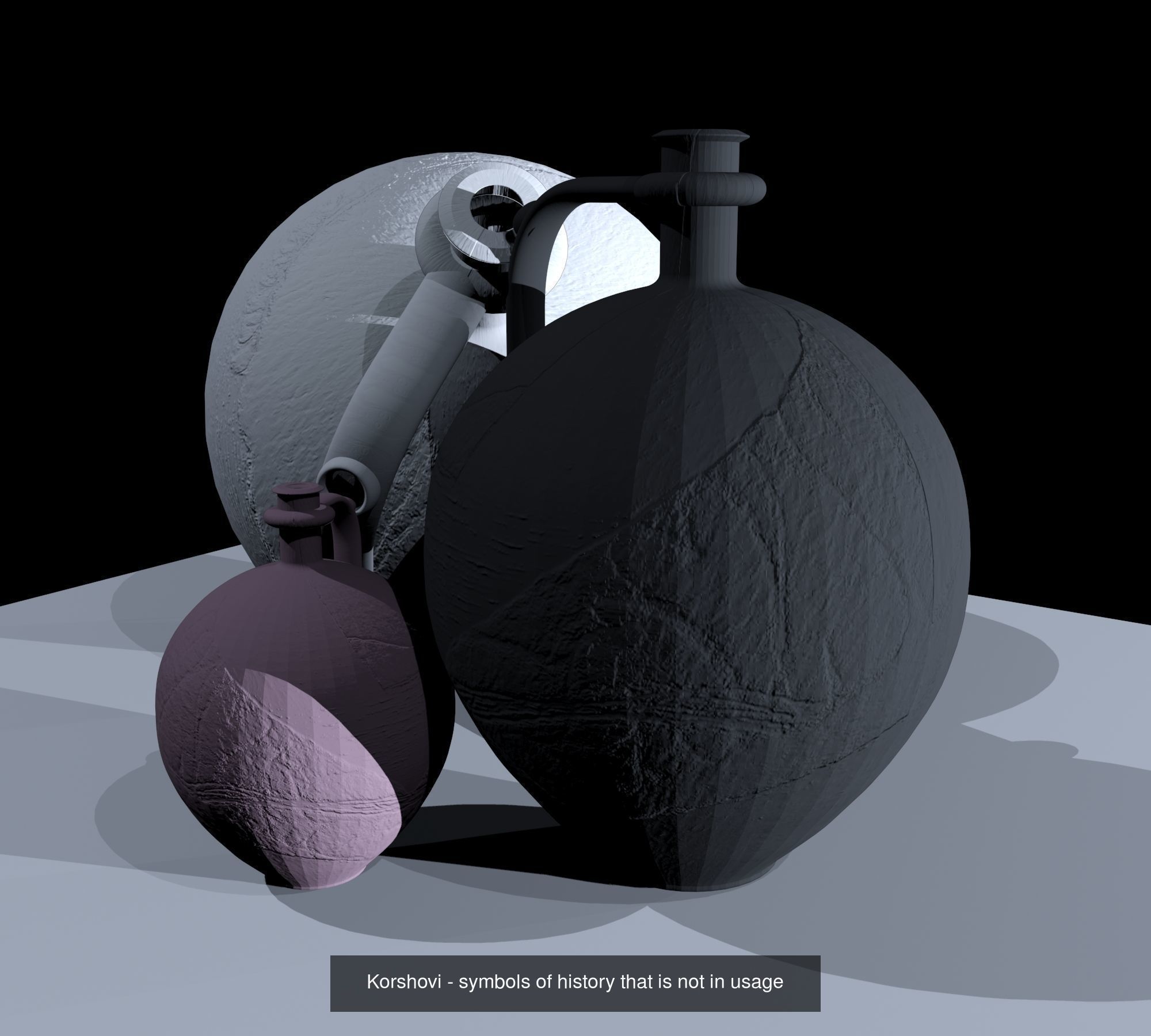 Variations of jars 3D Model Collection_2