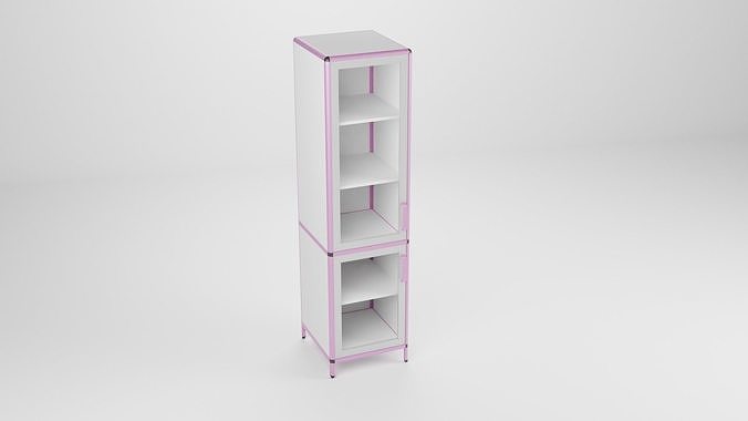 Medical Cabinet 2 - Low-poly 3D model