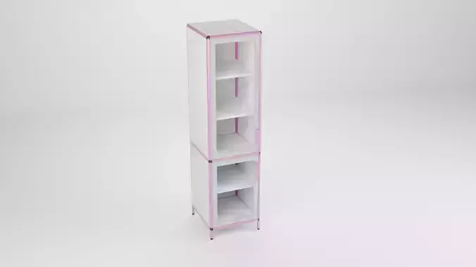 Medical Cabinet 2 - Low-poly 3D model