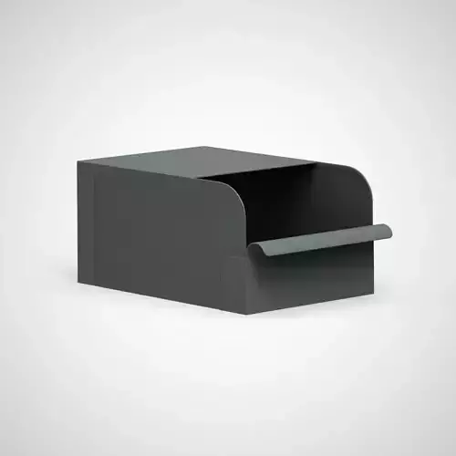 REJSA Box lime green Low-poly 3D model