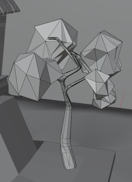 House on the island 3D model_3