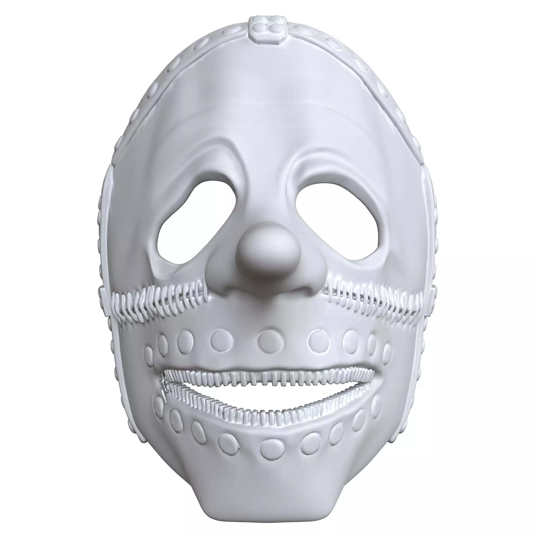 Halloween Slipknot Chris Fehn Mask Long 3D print model_0