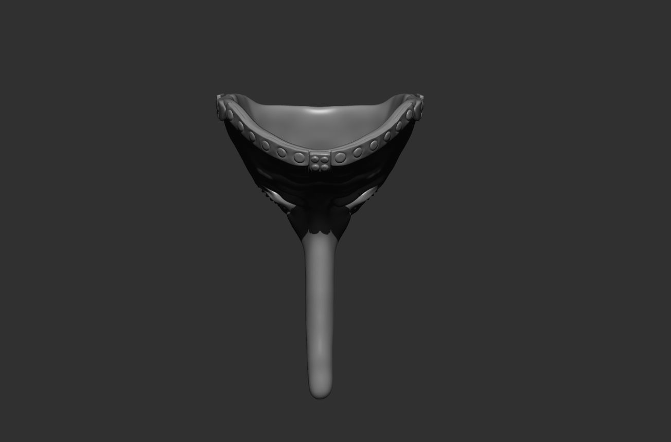 Halloween Slipknot Chris Fehn Mask Long 3D print model_5