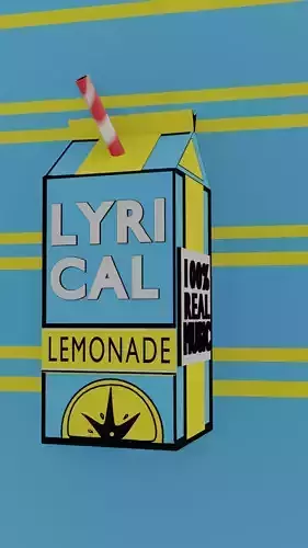 Lyrical Lemonade 3d logo
