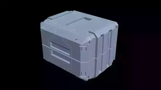 cargo container 3d model for 3d printing 3D print model