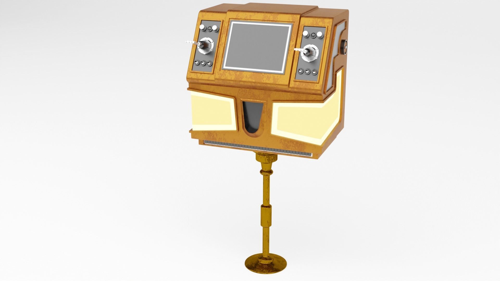 Jabbas Throne Room - Set 6a -Main Entrance Attributes 1-12 scale 3D print model_8