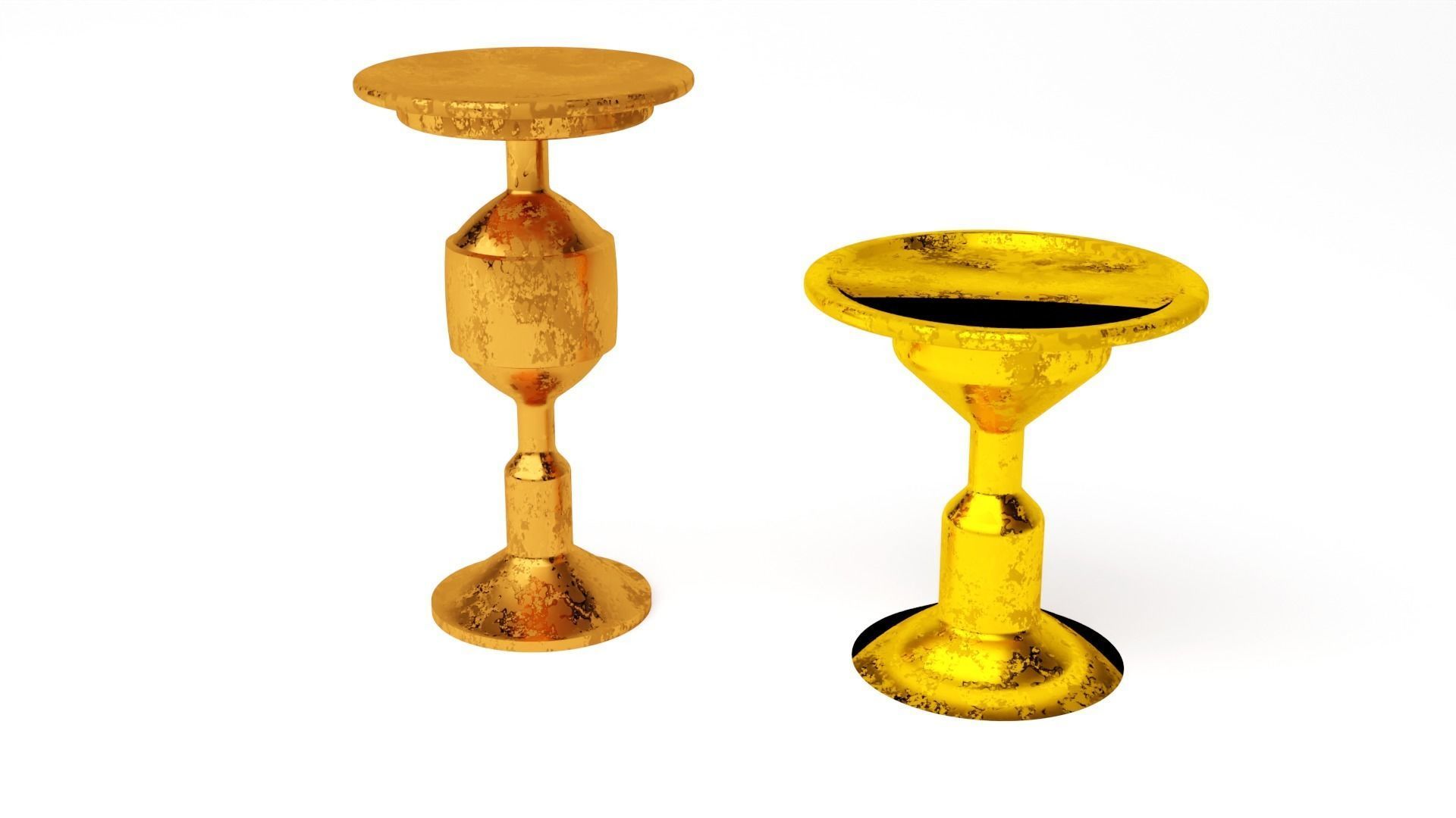 Jabbas Throne Room - Set 6a -Main Entrance Attributes 1-12 scale 3D print model_14